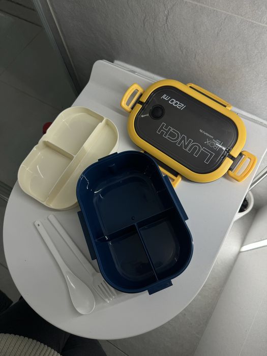 sniadaniowka lunch box 1200ml do szkoly pracy na studia pojemna