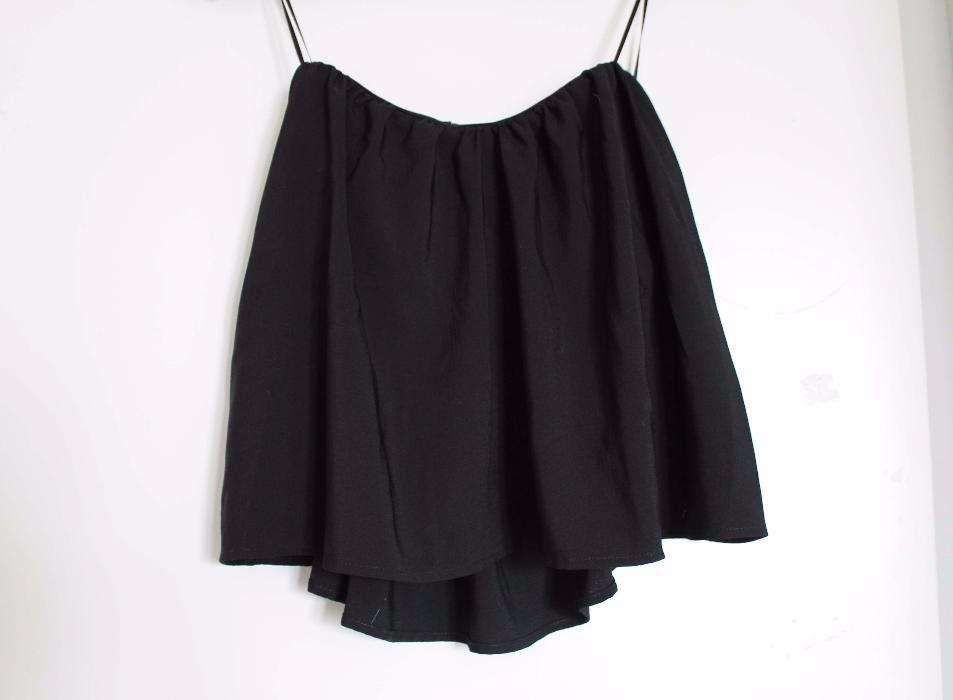 Top preto novo - Bershka (S)