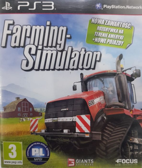 Farming Simulator 2013 PL PS3 Używana