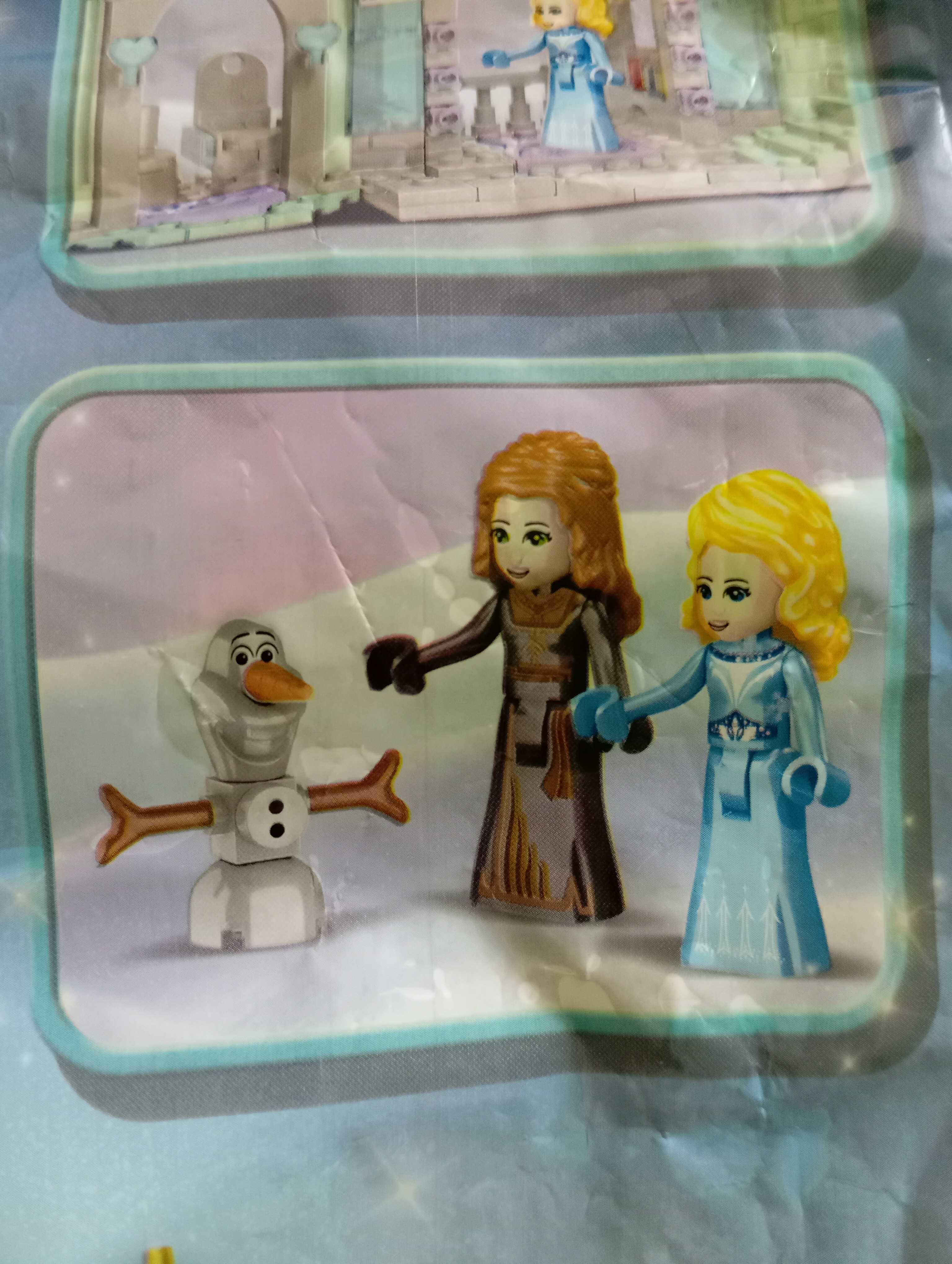 Klocki Frozen Lodowy zamek Elzy,nowe,księżniczki,Kraina Lodu, jak Lego