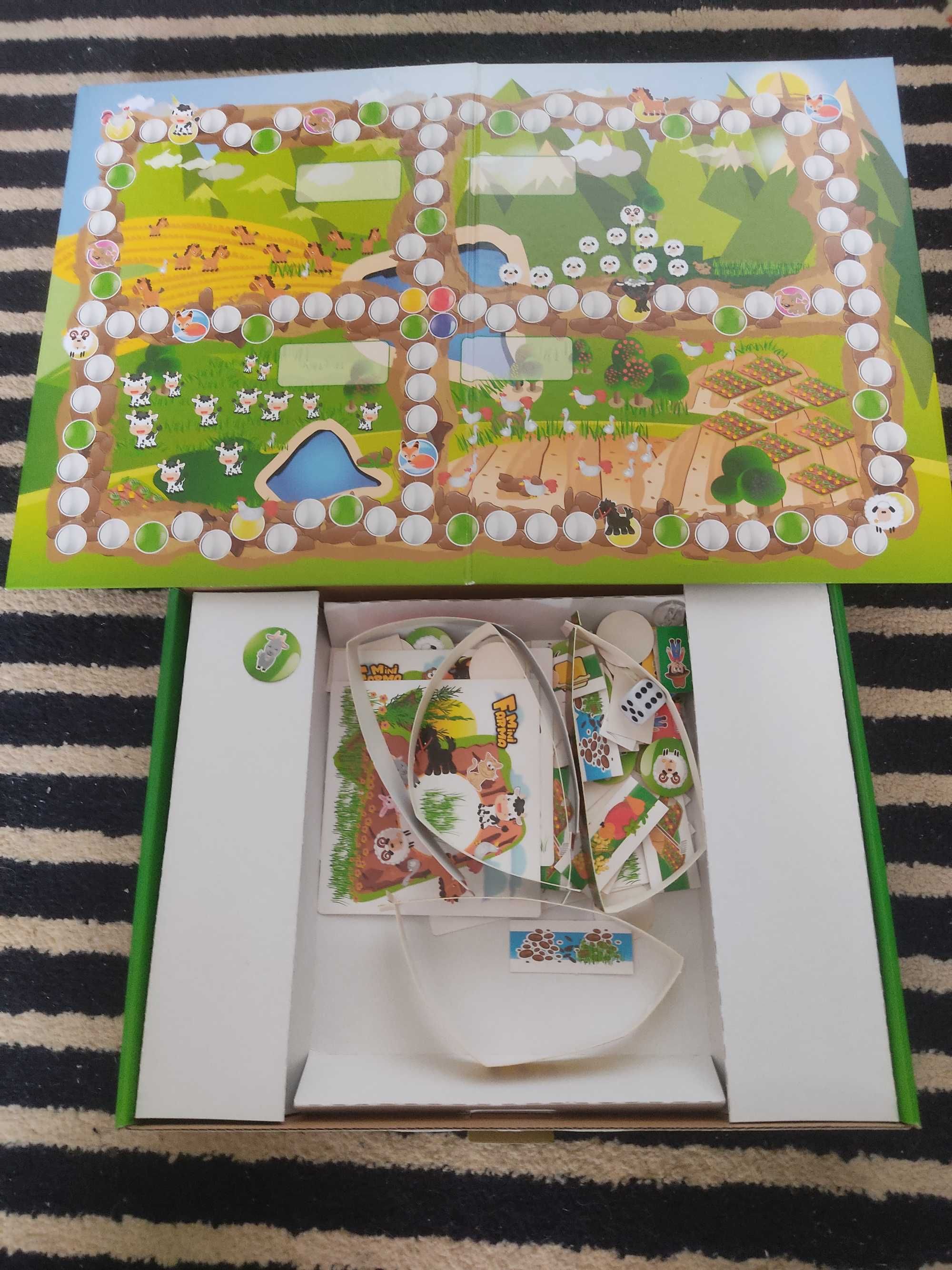 Gra MINI FARMA i DOMOWA ZAGRODA. Stan bardzo dobry.