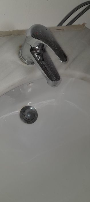 Pia em mármore, casa de banho