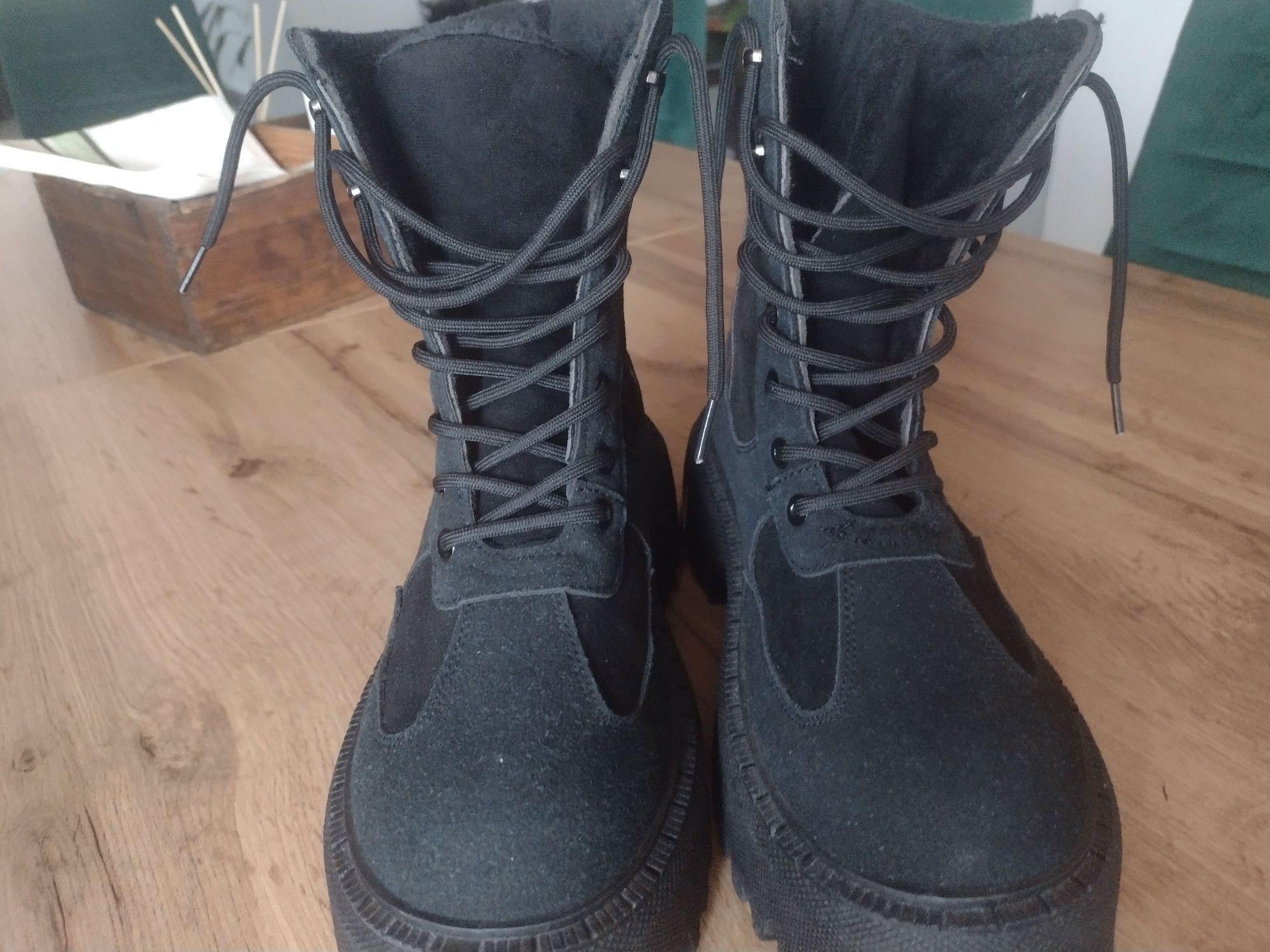 Buty trapery damskie