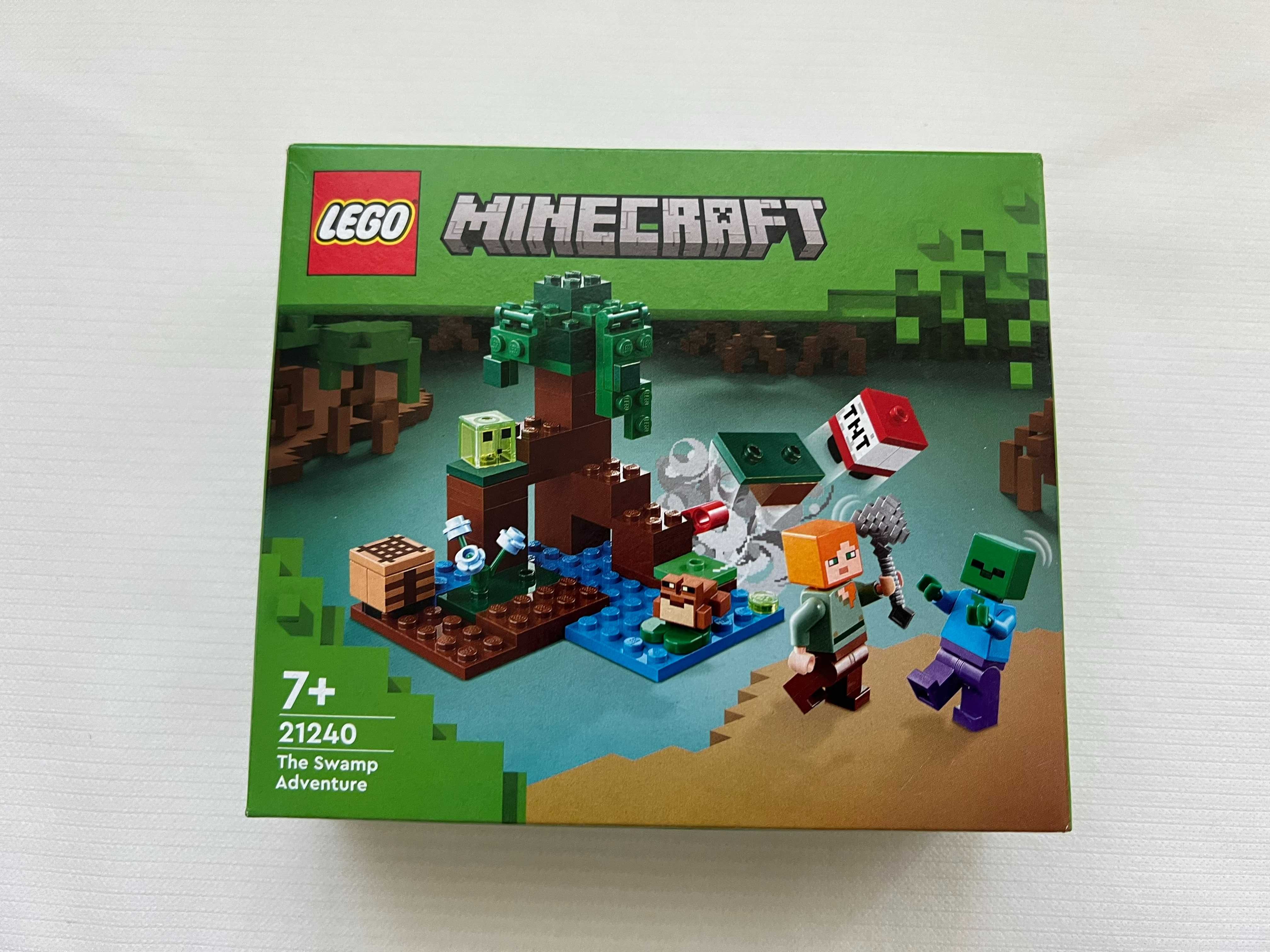 Конструктор LEGO Minecraft 21240 Пригоди на болоті