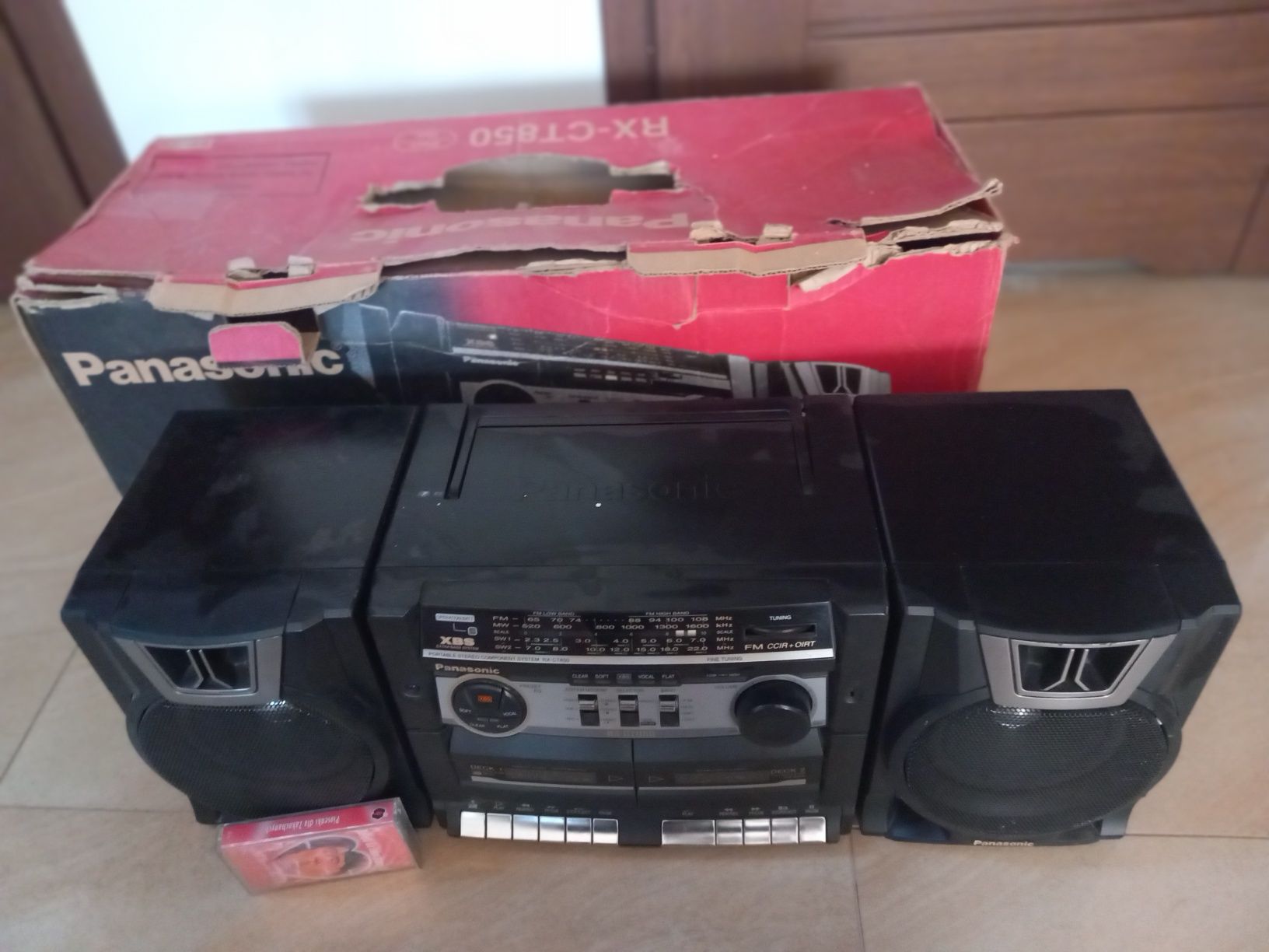 Radiomagnetofon Panasonic