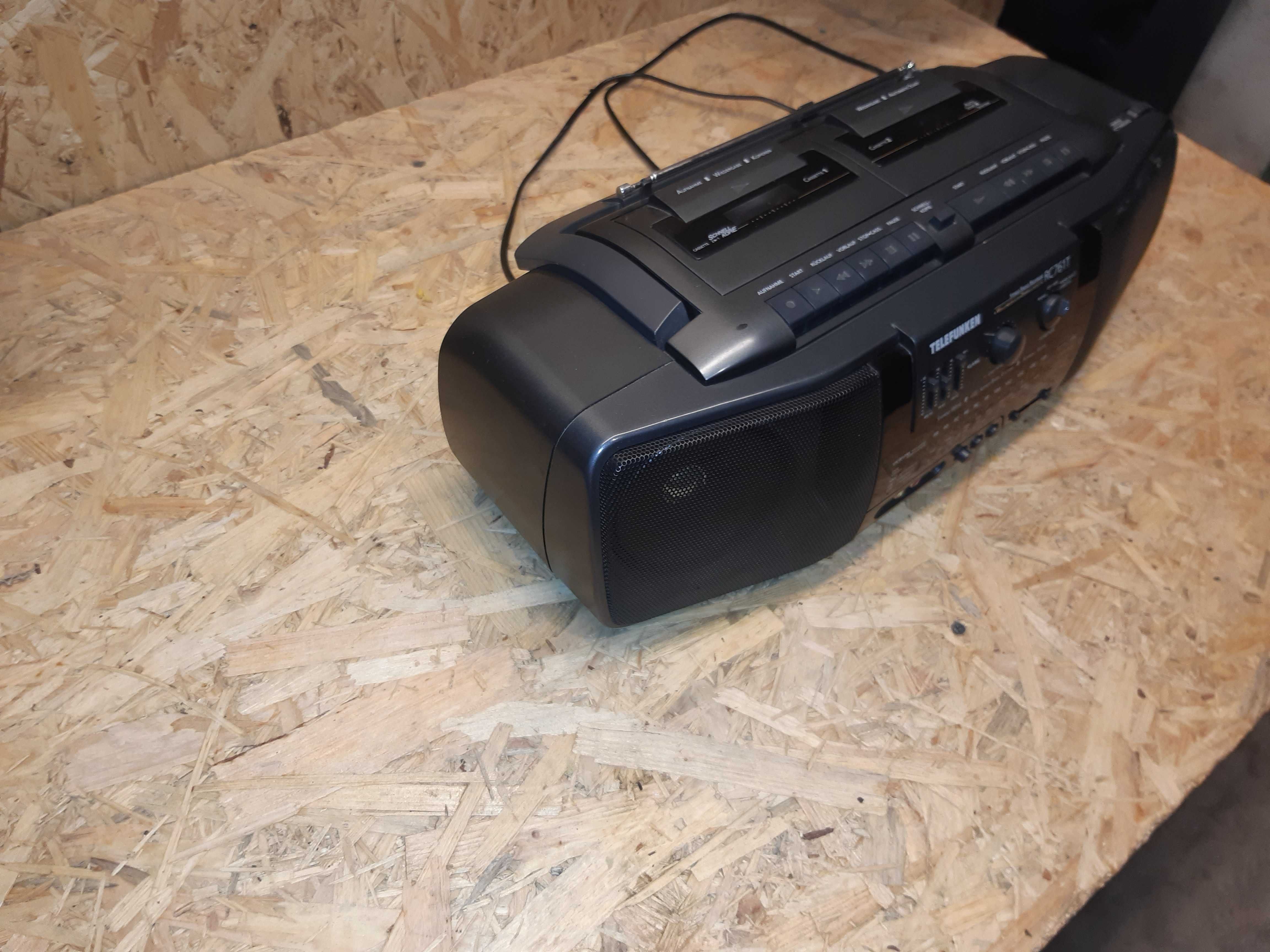 Radiomagnetofon kaseciak  Telefunken RC 761T