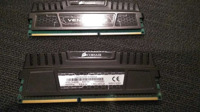 Kit Memórias RAM 4x4GB DDR3 1600MHz