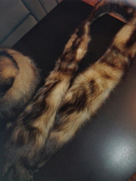 Toczek czapka + szalik z tchórzofretki