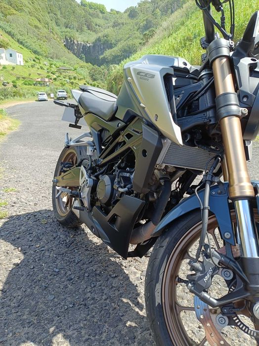 Honda cb125 azul 2022