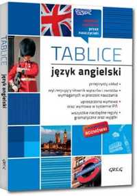 Tablice: język angielski (+ rozmówki) GREG - Jacek Paciorek, Małgorza