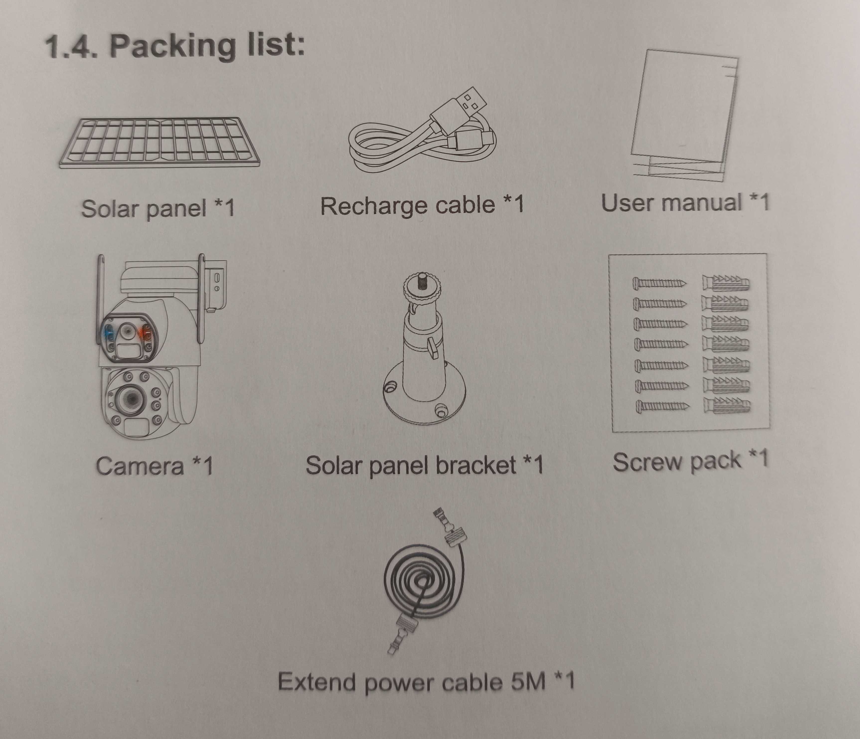 Kamera solarna 4G, zoom 36x, 2 obiektywy