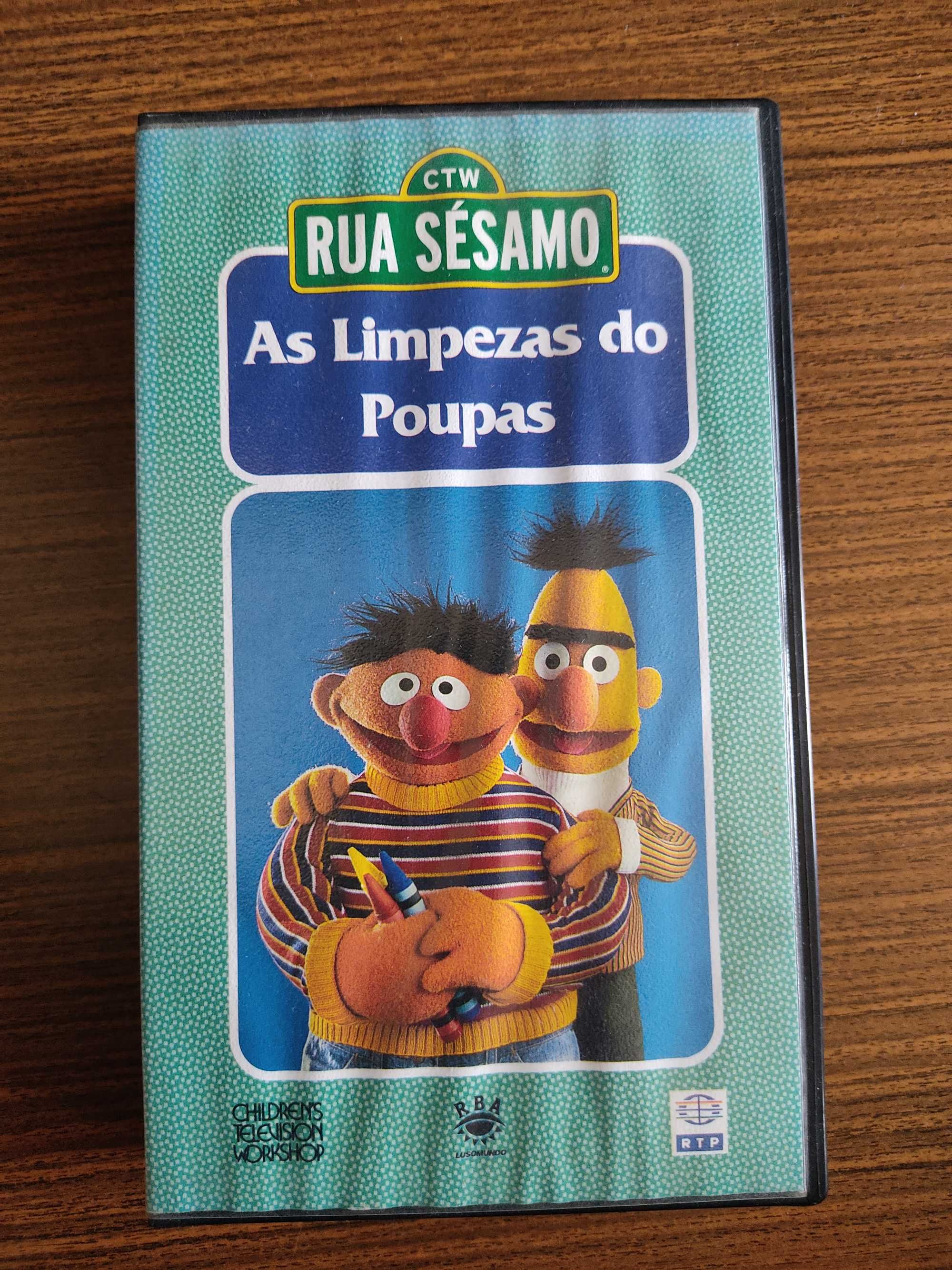 Cassete VHS Usada - Rua Sésamo