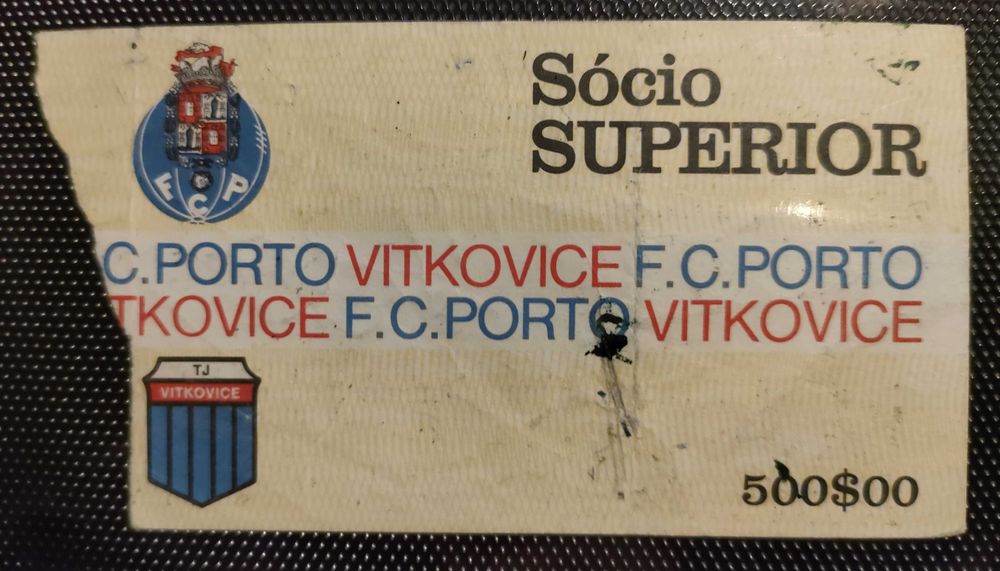 Bilhete Futebal Clube Porto Vs Vitkovice