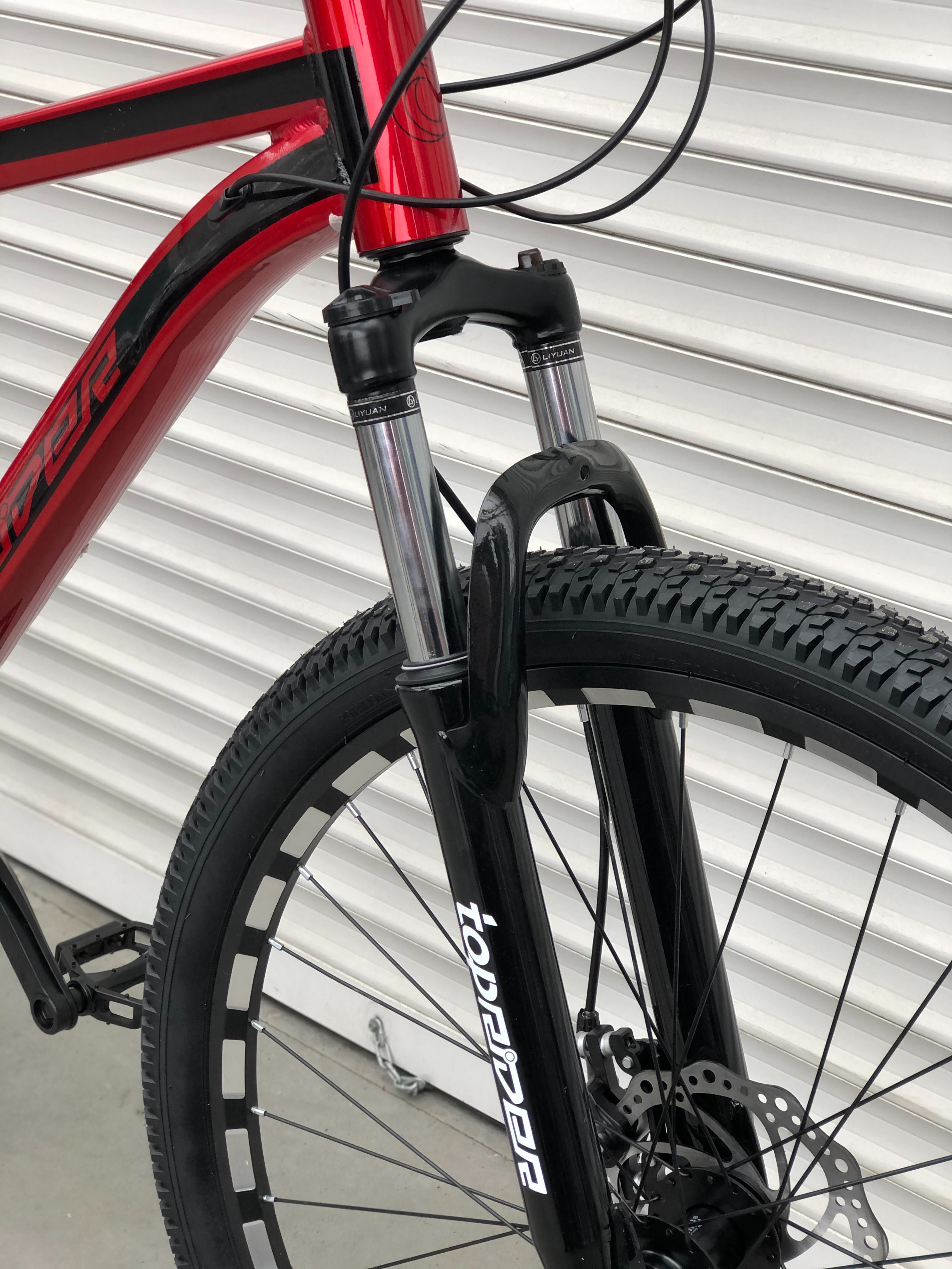 Горний алюмінієвий велосипед 29 червоний (є різні розміри та кольори)