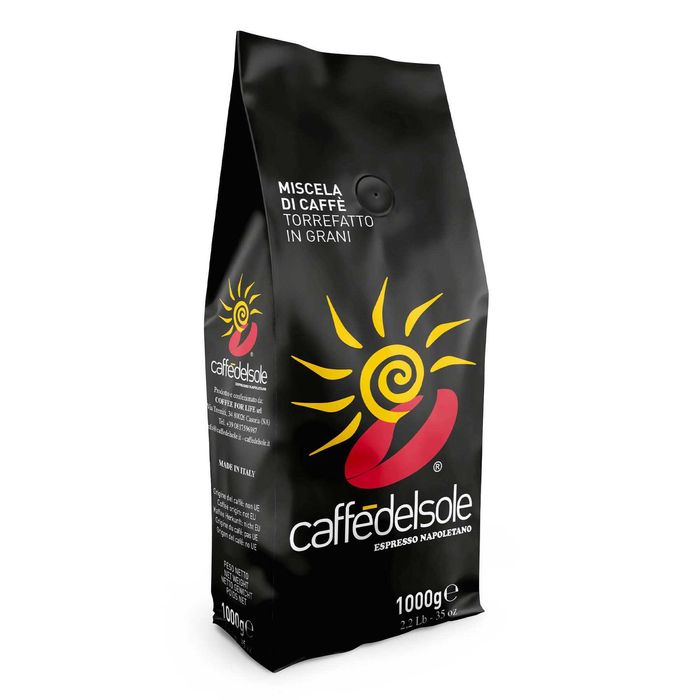 Італійська барна кава Caffè del Sole — Miscela Bar NERO 1 кг