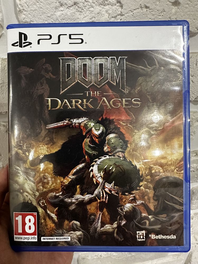 Doom The Dark Ages Диск PS5