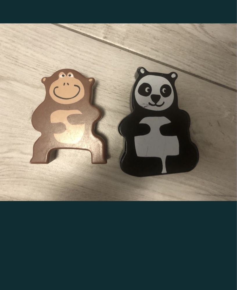 Figurki panda i goryl flying tiger