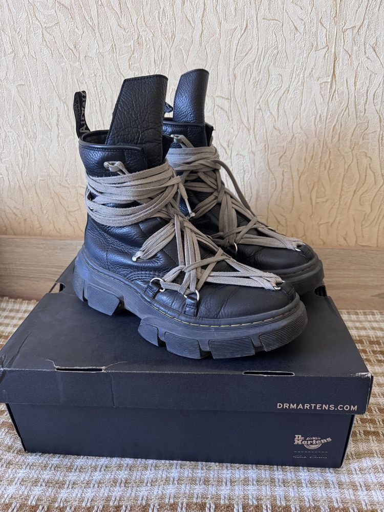 Rick Owens DRKSHDW X Dr. Martens 1460 DMXL MEGA LACE BOOT