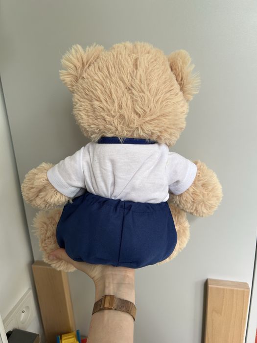 Pluszowy miś maskotka, piłkarz