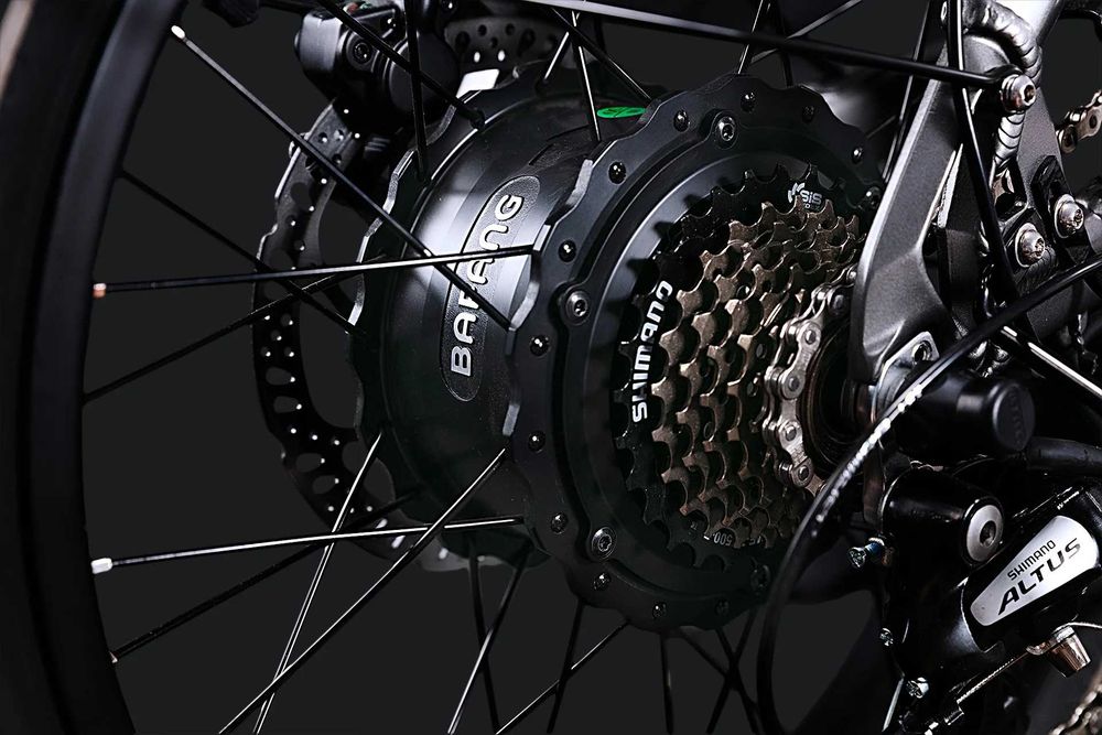 PROMOCJA-Rower Elektryczny Jobobike Romer-Składany/Mocny 48V 15Ah