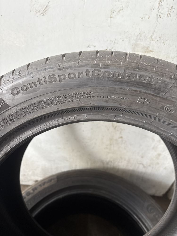 2x Opony Nowe Continental ContiSportContact TM5 255/45R/17 98Y