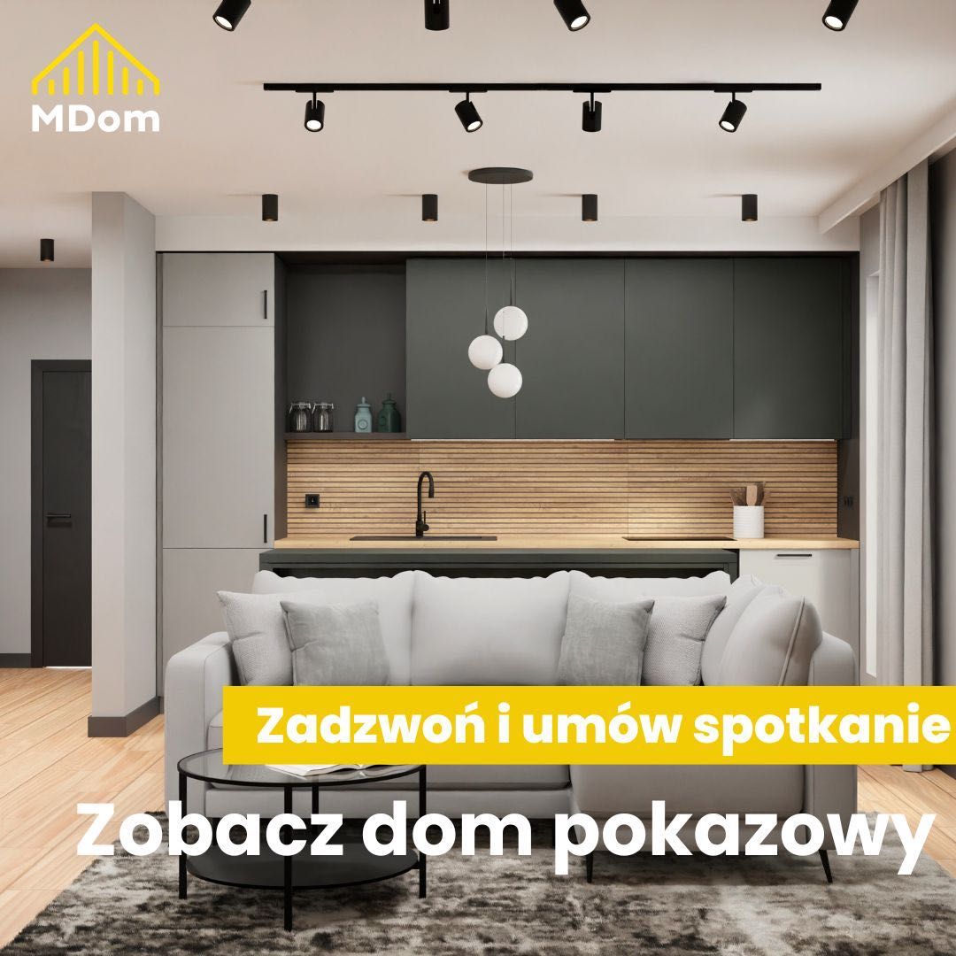 MDom - murowane bezpieczeństwo. Dom parterowy na Twojej działce!