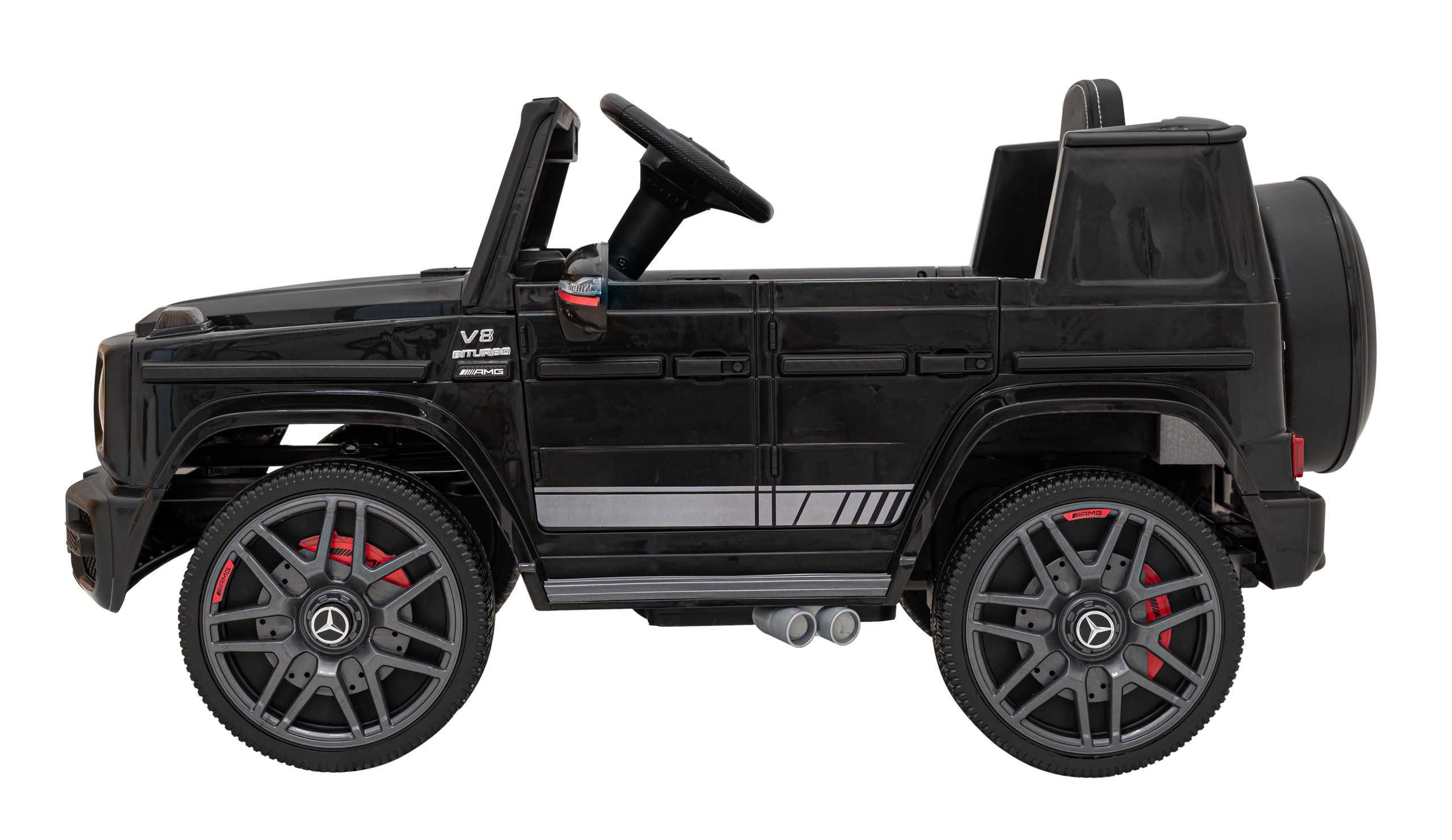 Autko na akumulator dla dzieci Mercedes AMG G63 Czarny BBH-0002.CZ