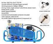 Compressor de mergulho ou paintball