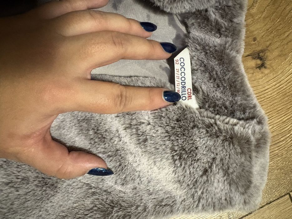 Kamizelka futerko  coccodrillo