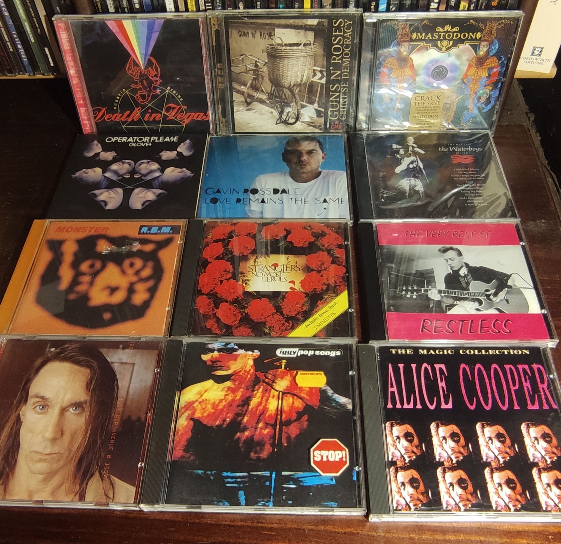 Vários CDs Pop Rock Alternativa Muse Killers Bowie REM Pink Floyd