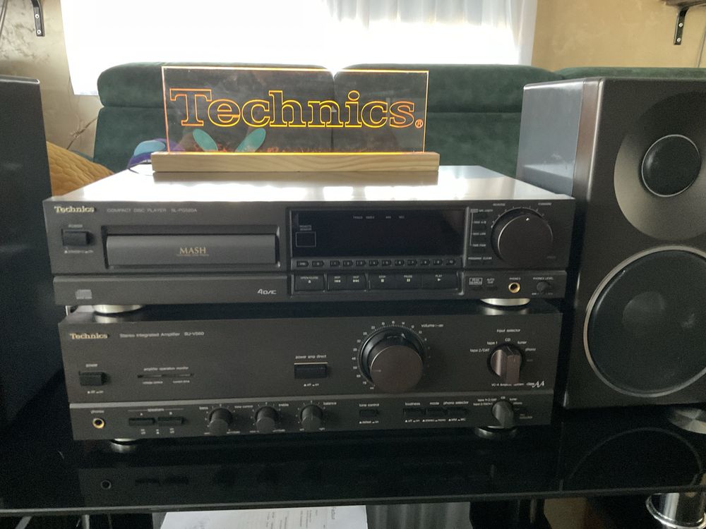 Technics wzmacniacz cd