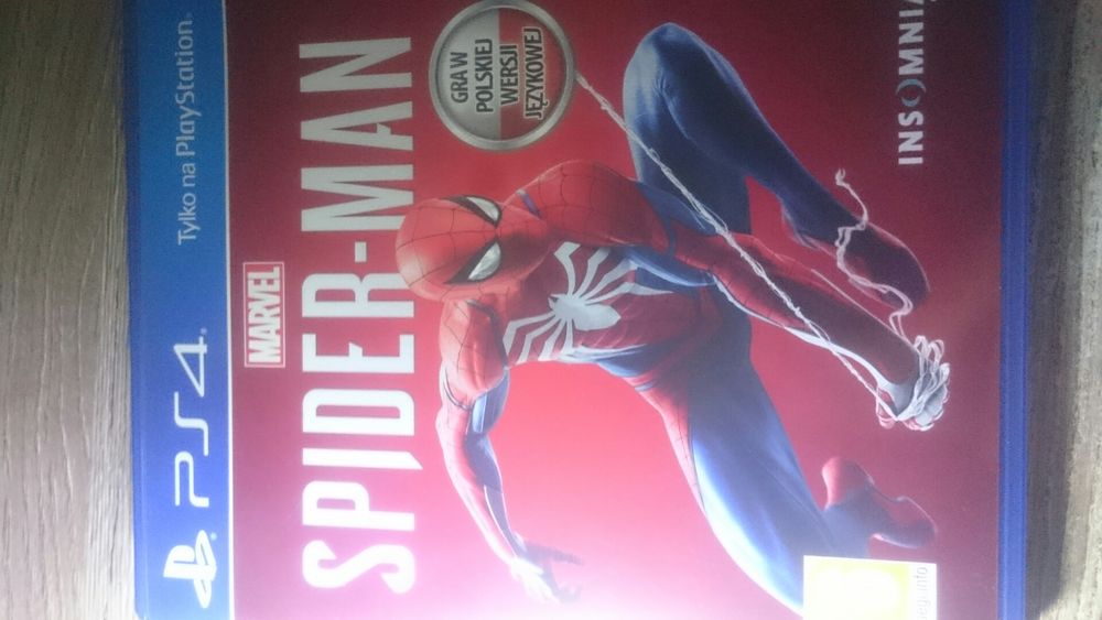 Gra Spiderman PS4 Playstation 4 polska wersja gta marvel Spider-man