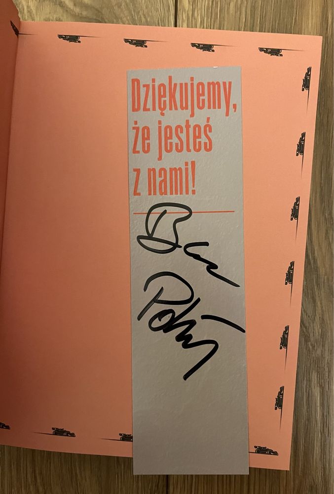 Książka Formuła 1 według Bartków + autograf