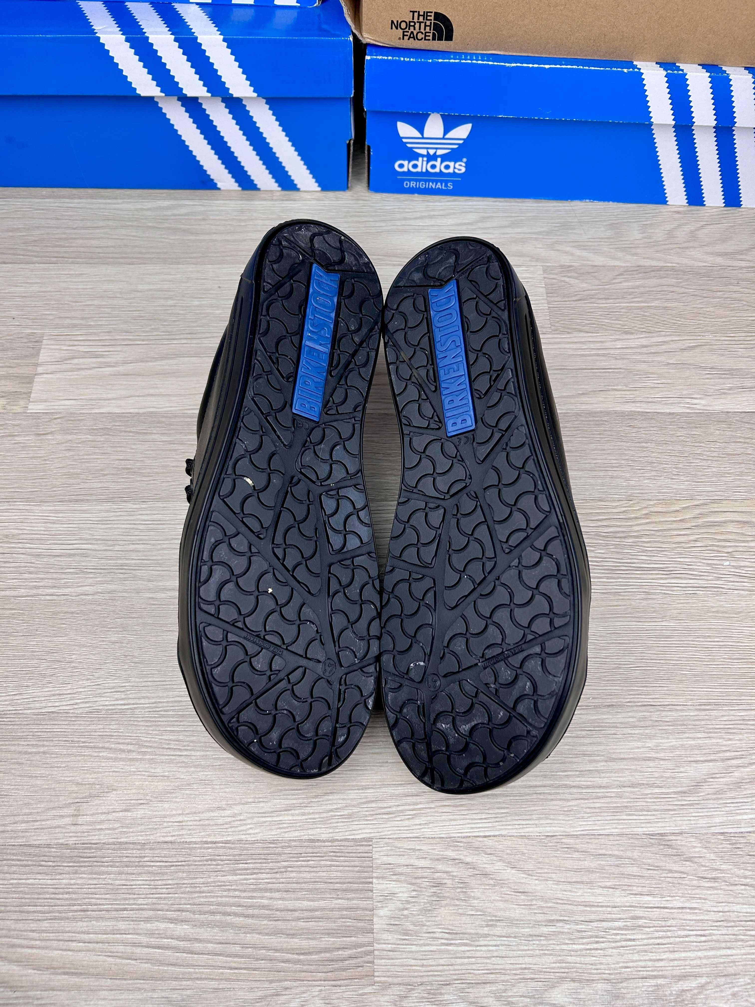 Рабочие ботинки Birkenstock QS 500 MF черные кожаные мужские 41
