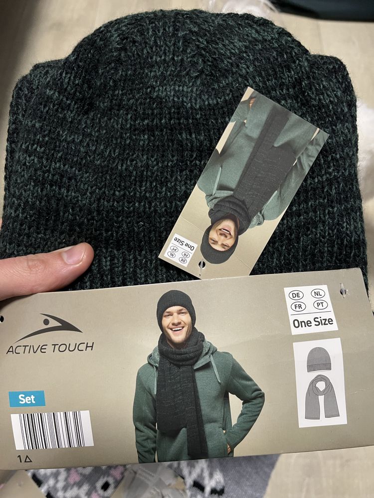 Набір шапка + шафр Active Touch нові Німеччина