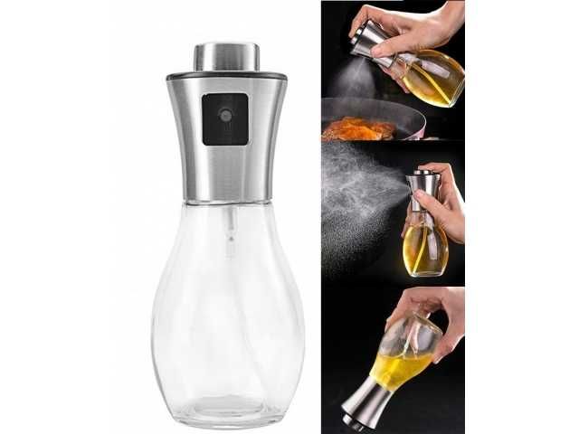 SPRYSKIWACZ DOZOWNIK do OLEJU Oliwy Octu Spryskiwacz 200 ml Szklany
