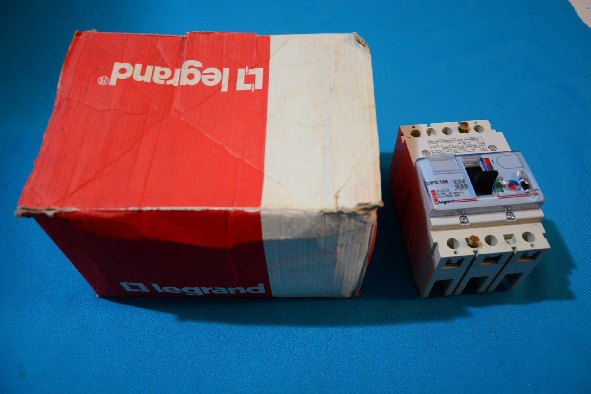 Wyłącznik nadprądowy nowy legrand  DPX 125A 400V IP20