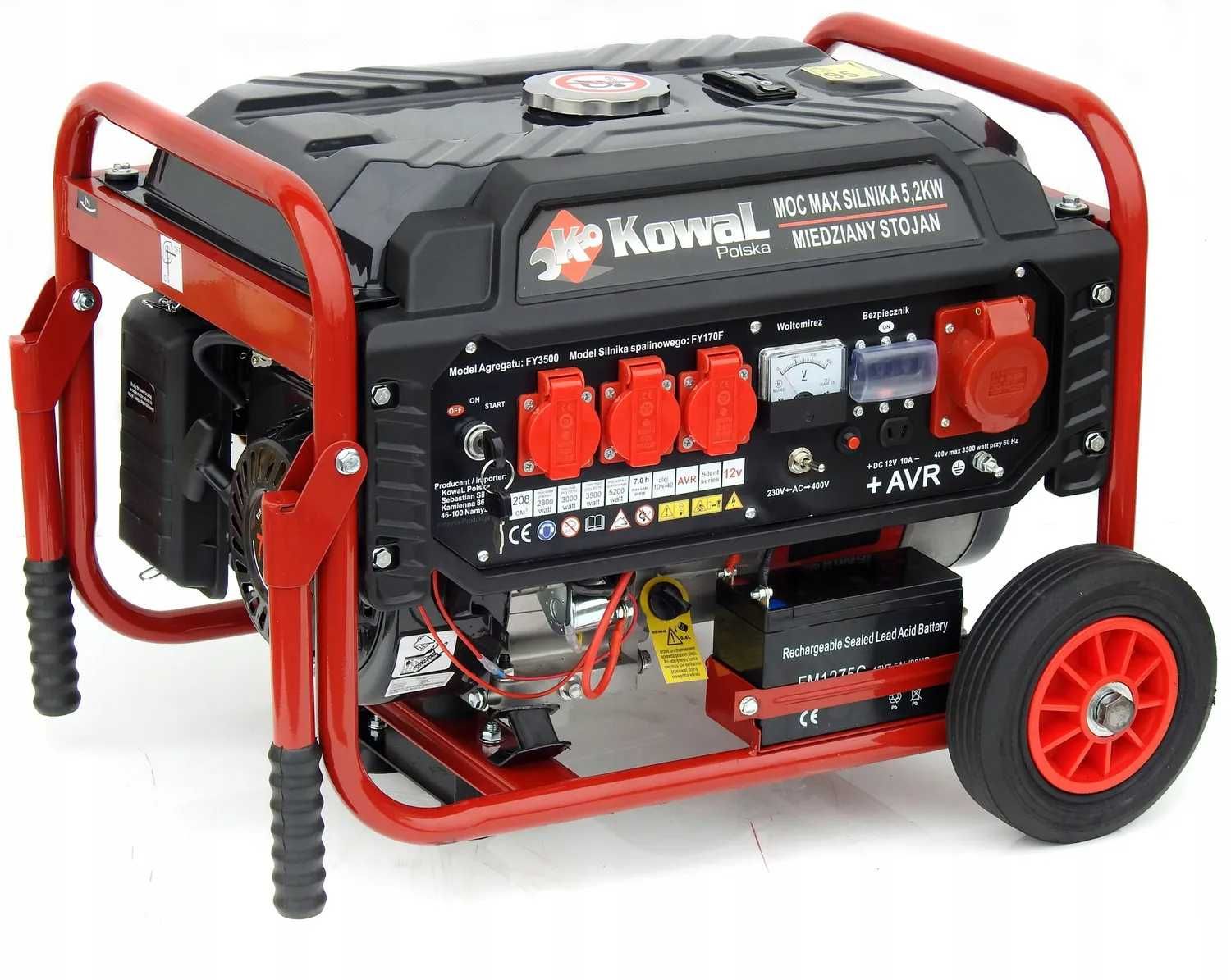 Agregat prądotwórczy Kowal 5.2KW