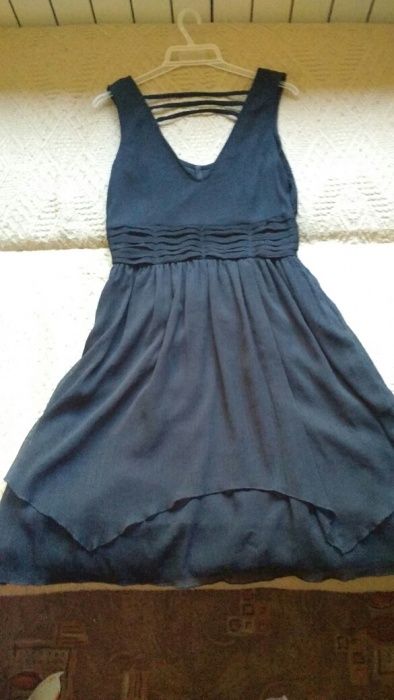 Sukienka M, czarna, letnia