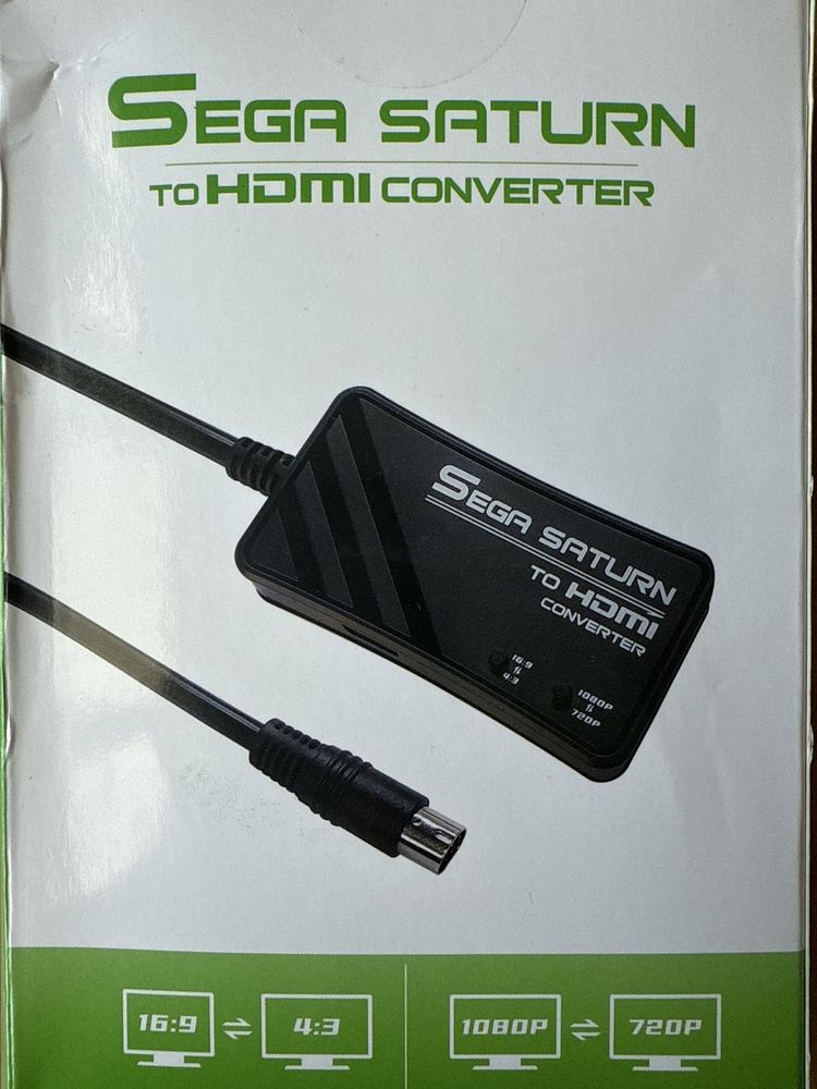 Konwerter Sega Saturn na HDMI