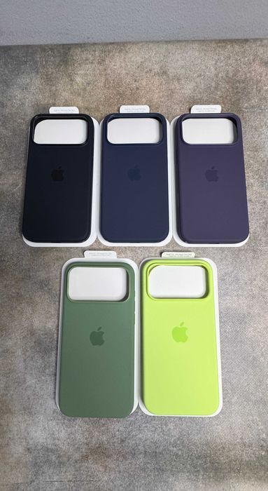 Чохол Silicone Case MagSafe з кнопкою + Animation iPhone 17 17 Pro Max