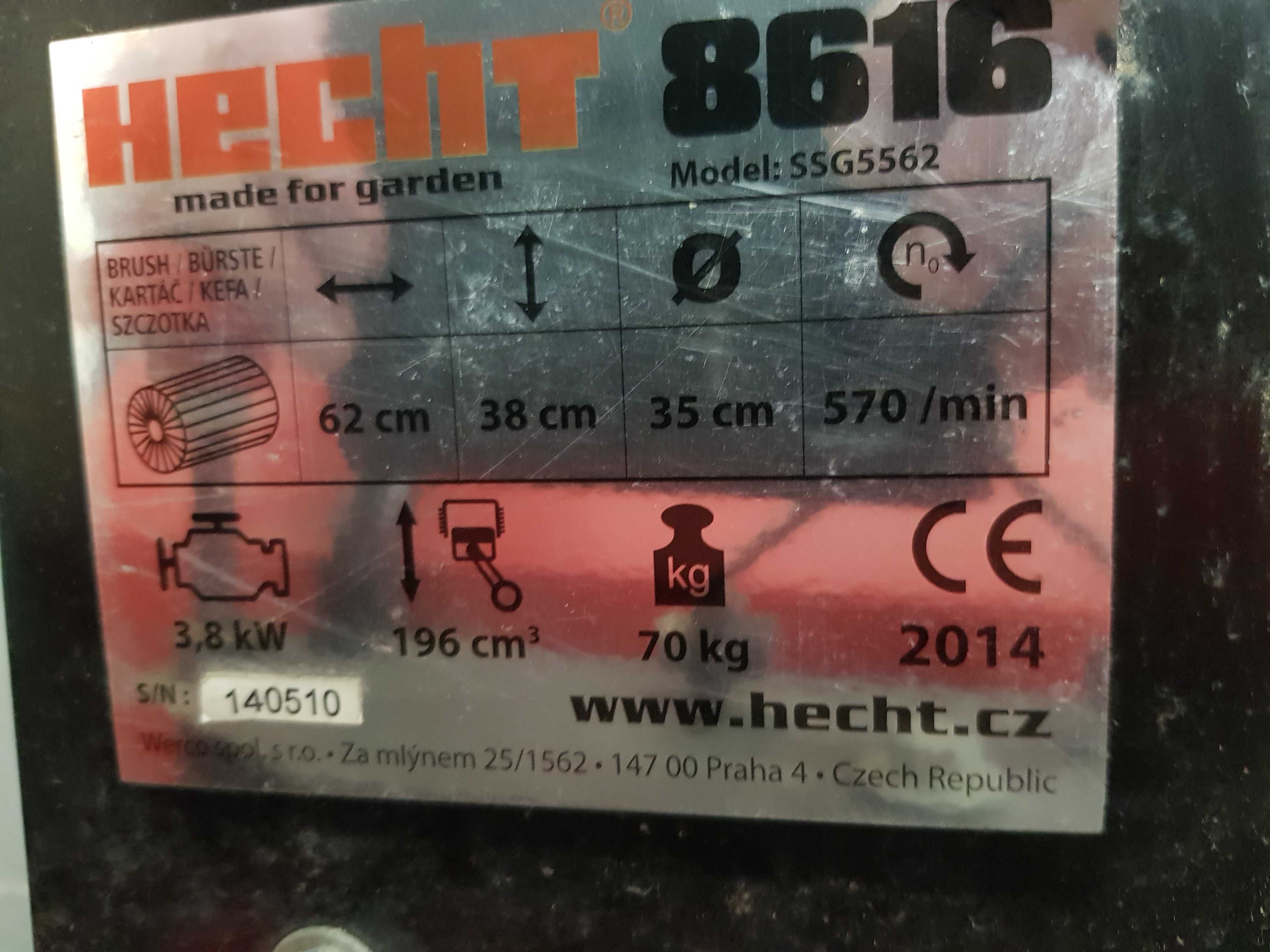 zamiatarka odśnieżarka HECHT 8616