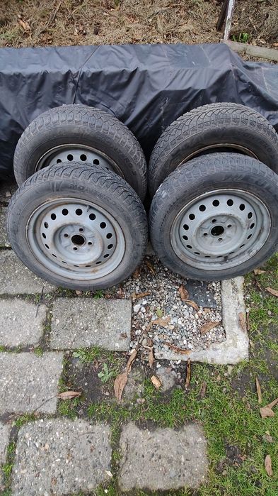 Opony zimowe 175/65 r14 felgi 4x100