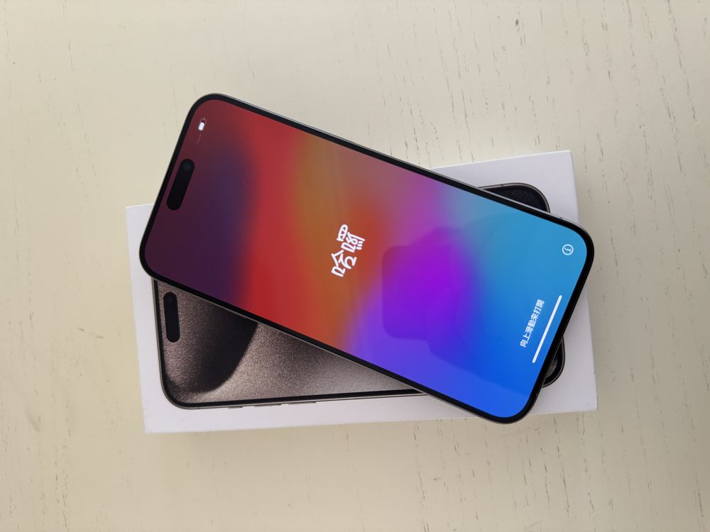 Оригінальний iPhone 15 Pro Max 256gb 2sim B-100%  Natural Titanium