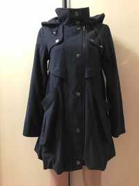 Пальто курточка Topshop девочке Р. 42/44 с капюшоном шерстяное