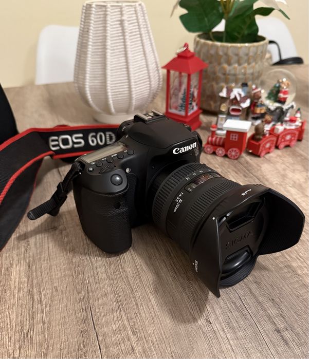 Canon eos 60d + lente como nova