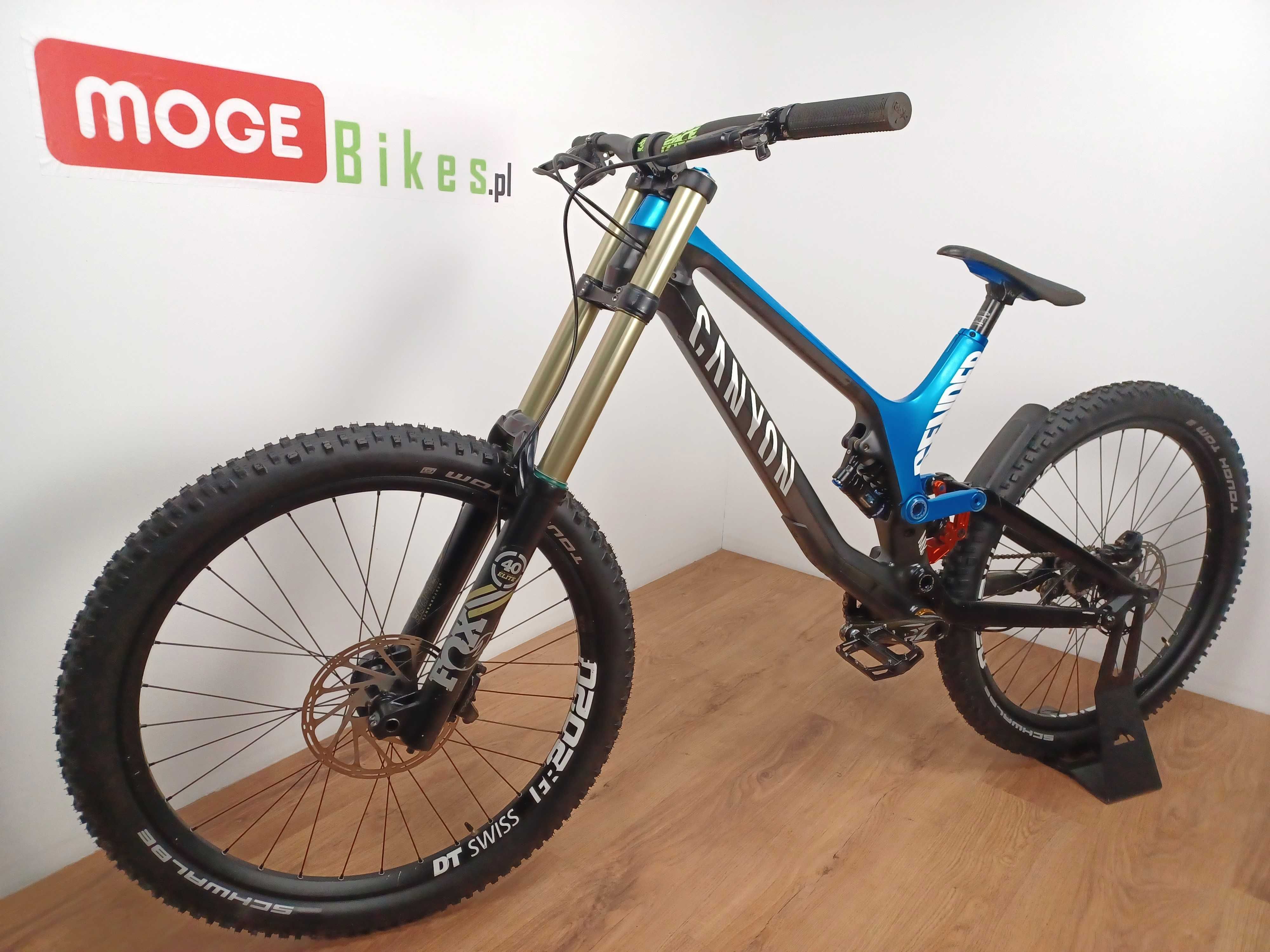 Canyon Sender CF 9.0 carbon L-ka Fox 40 RC4 Sram Code, pocisk DH!!!