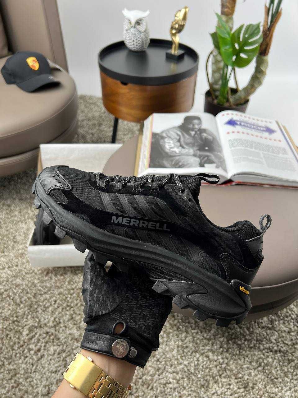 Чоловічі кросівки мерел Merrell Moab Speed 2 Gore-Tex Black [41-46]