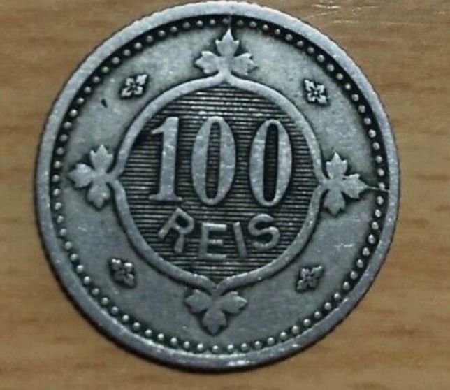 Moeda 100 Reis 1900 Rei D Carlos I