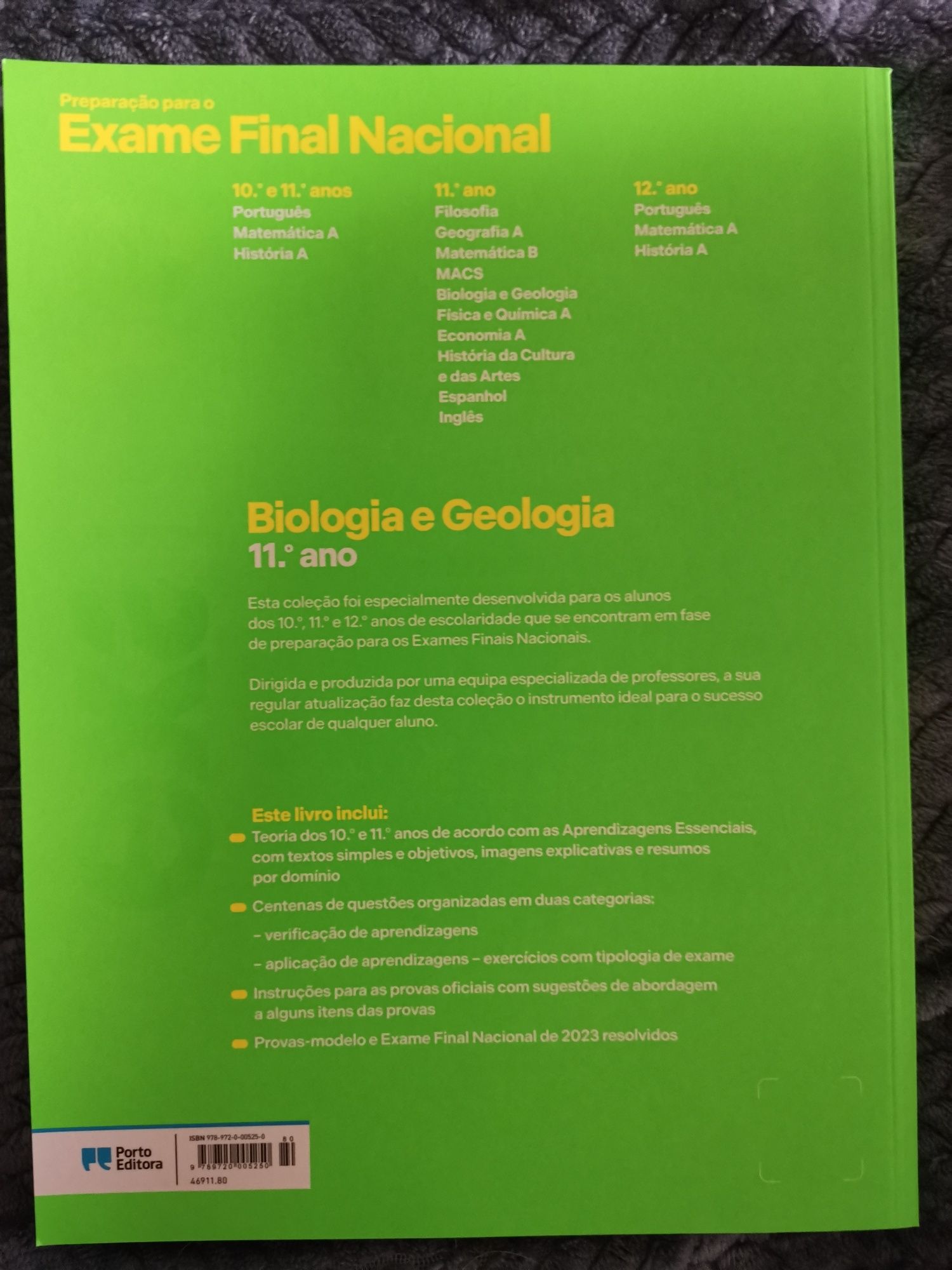 Livro novo 2024 preparar Exame Biologia e geologia
